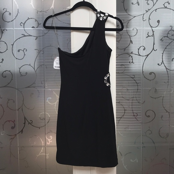 NWT- RUBY ROX -M- little black cocktail dress - Picture 7 of 8
